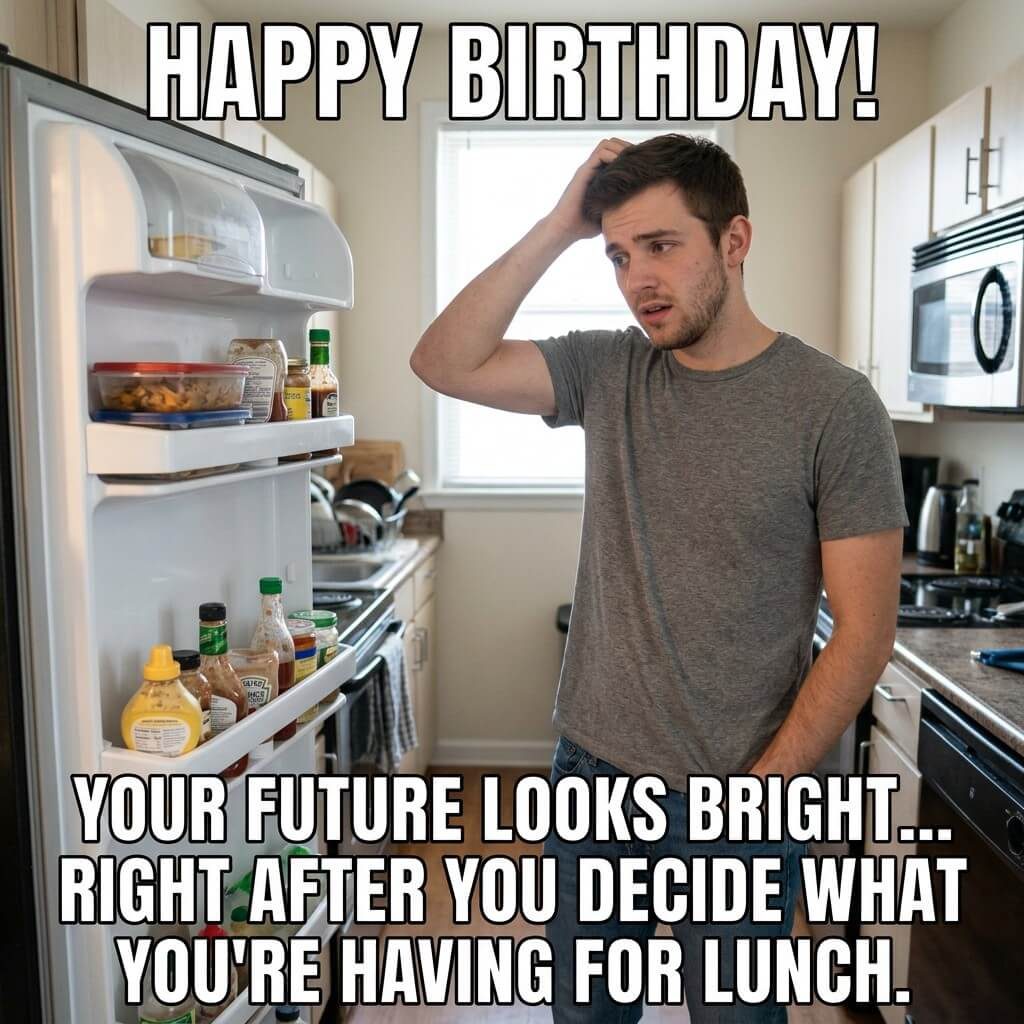 Lunch Decision Paralysis Meme
