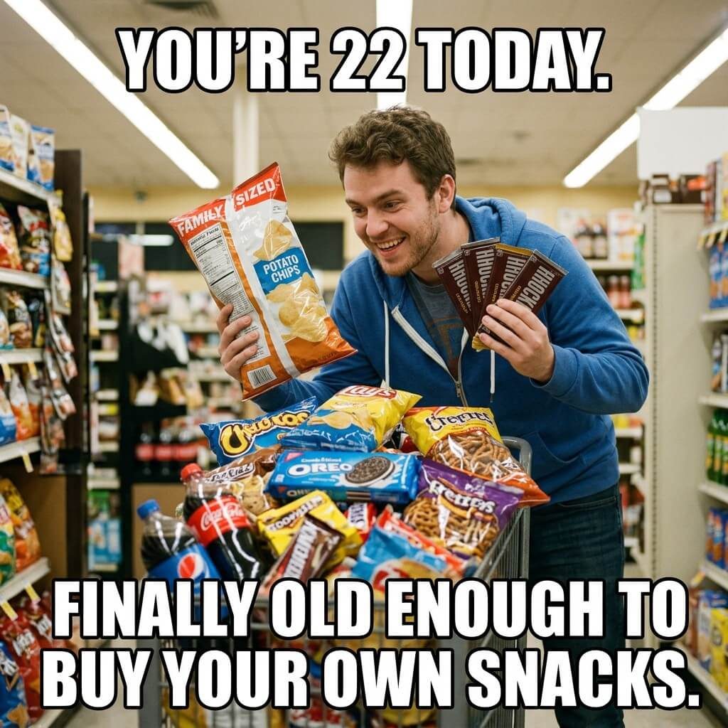 Buying Your Own Snacks Meme
