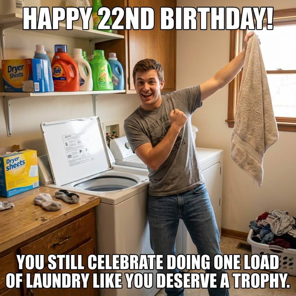 One Load Laundry Trophy Meme