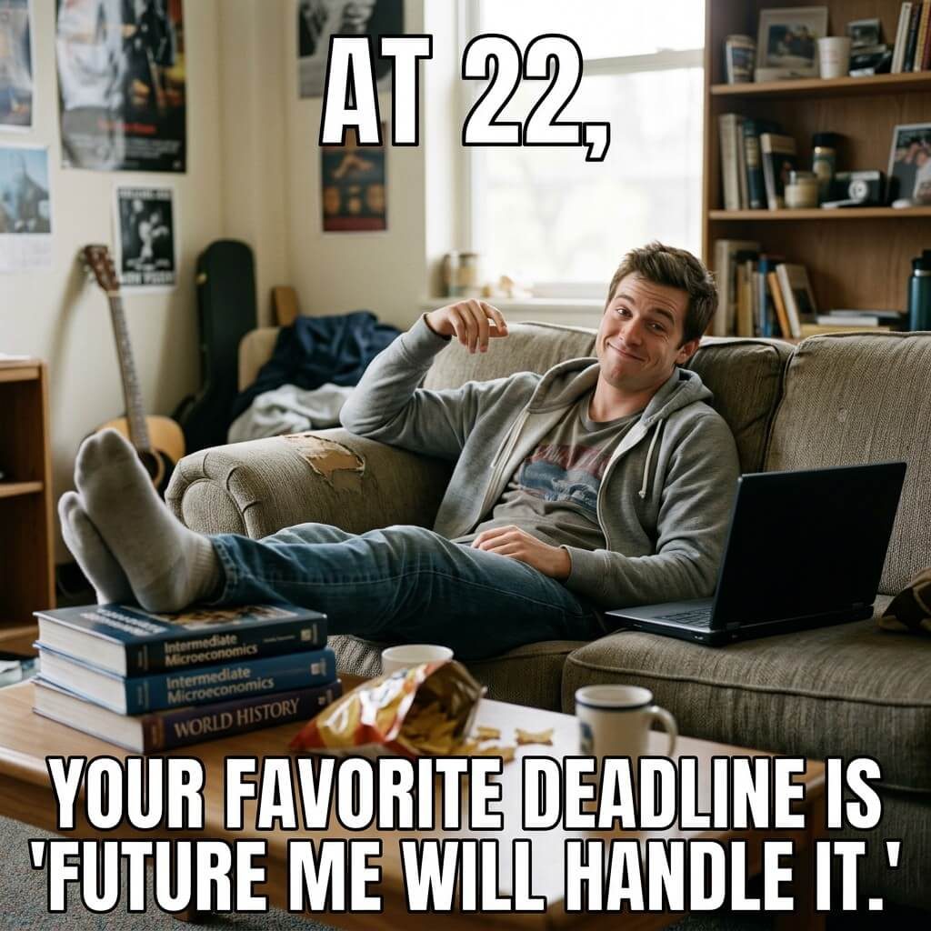 Future Me Deadline Meme
