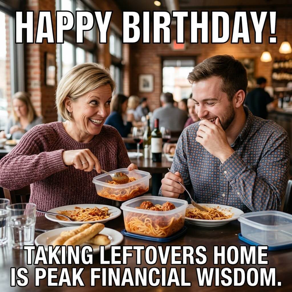 Leftovers Are Savings Meme