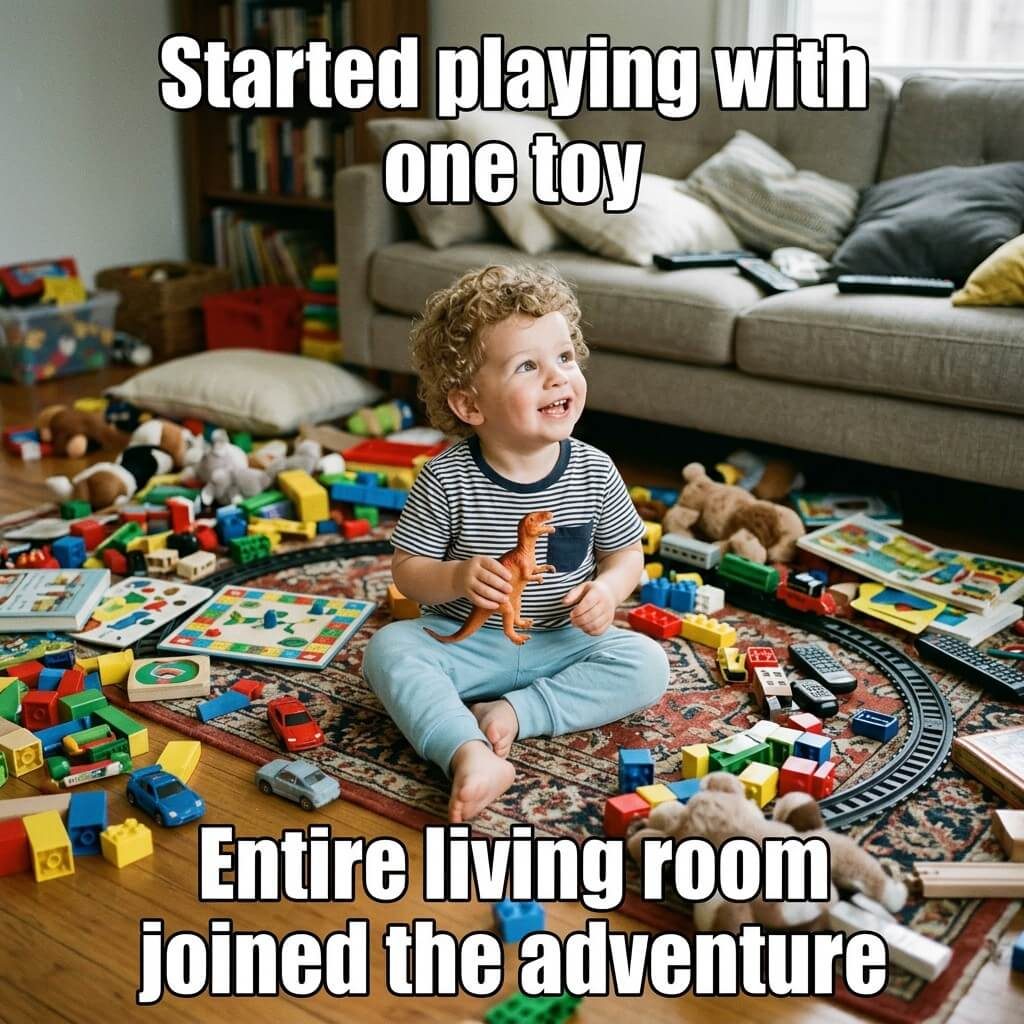 Living Room Confetti Cannon Meme