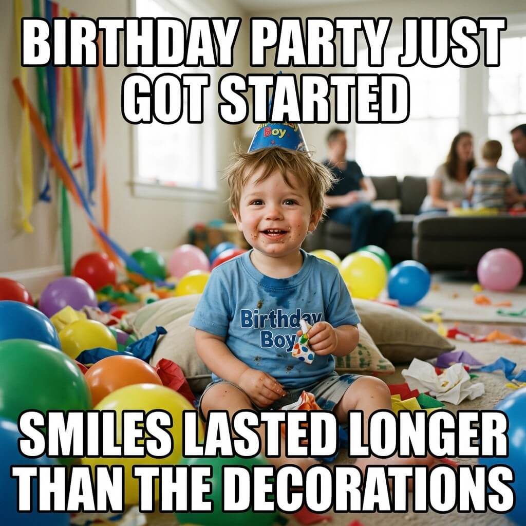 Confetti Outlasted by Smiles Meme