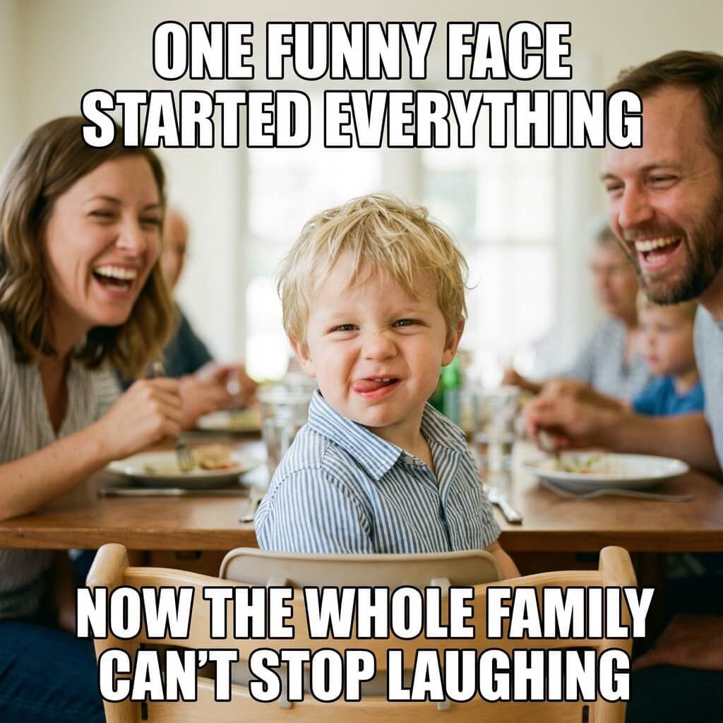 Funny Face Chain Reaction Meme