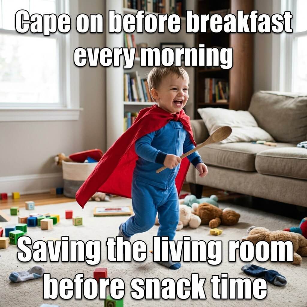 Breakfast Cape Duty Meme