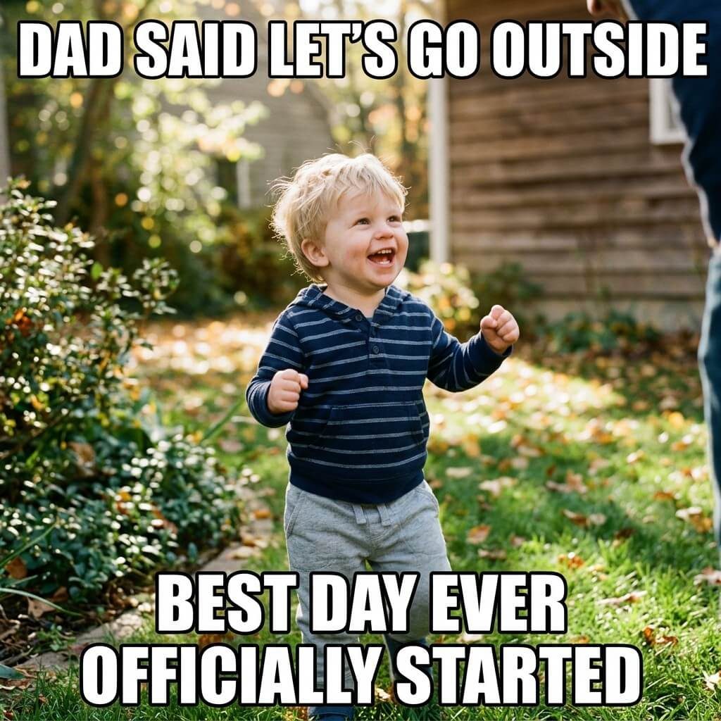 Dad's Outdoor Sidekick Meme