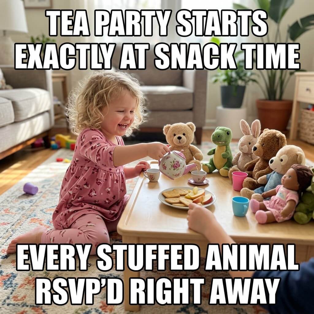 Snack Time Tea Service Meme