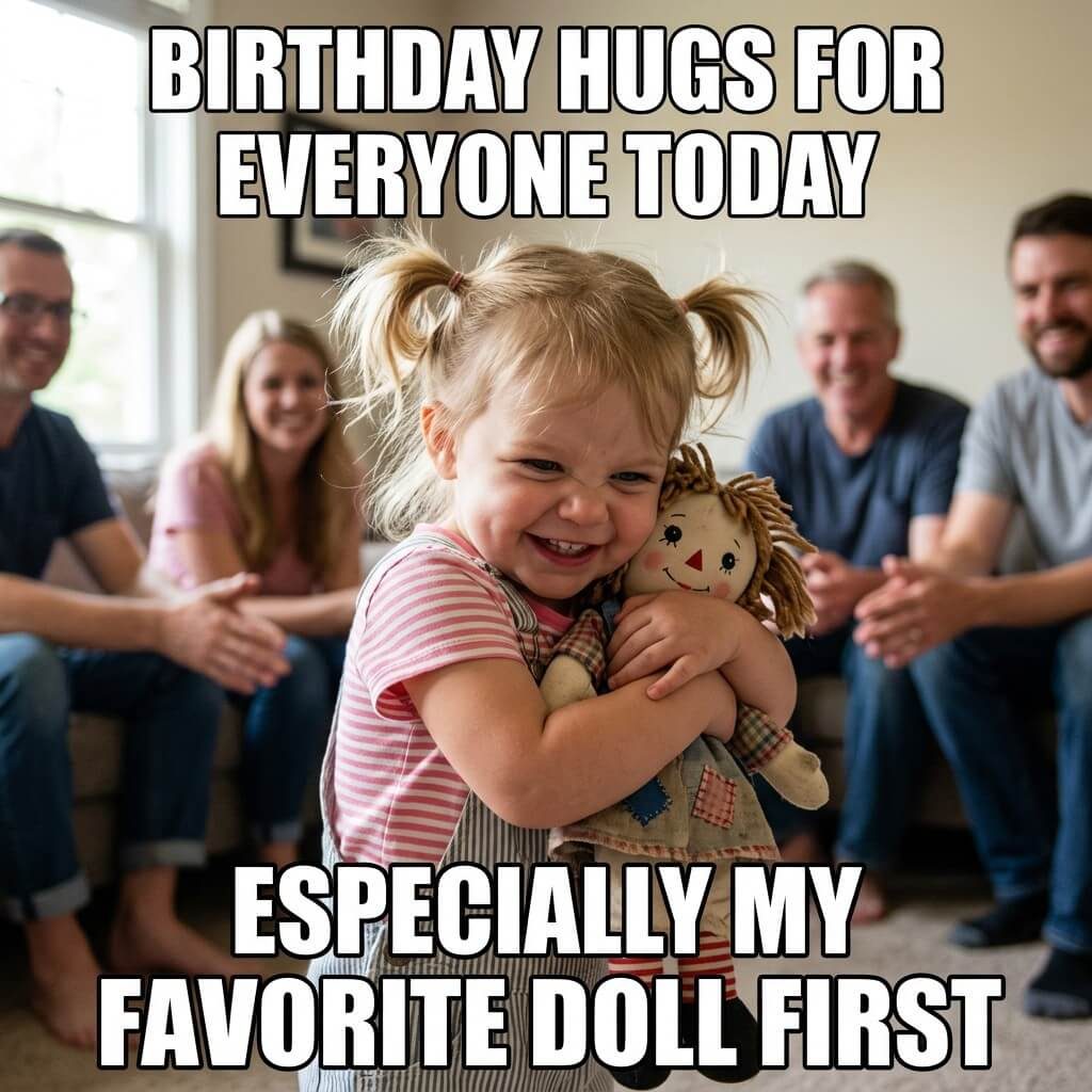 Doll Bestie Priority Hug Meme