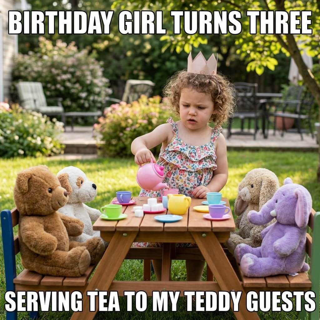 Teddy Bear Brunch Meme