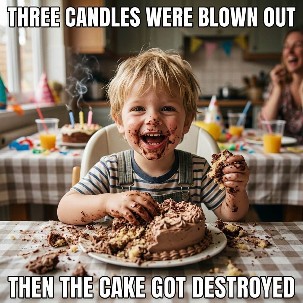 Frosting Crime Scene Meme
