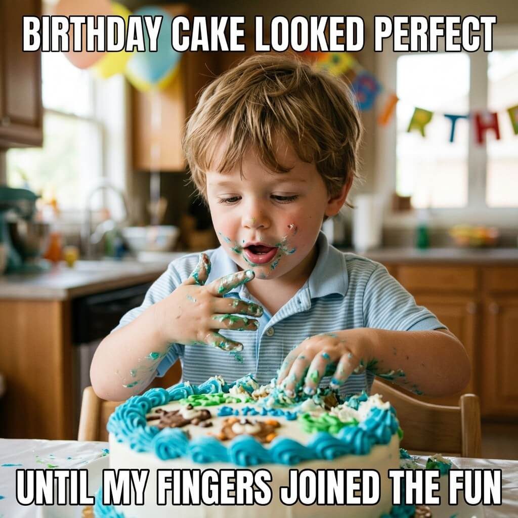 Buttercream Finger Painting Meme