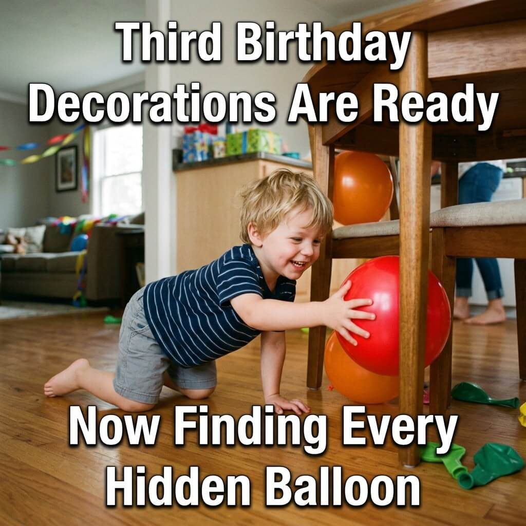 Hidden Balloon Treasure Hunt Meme