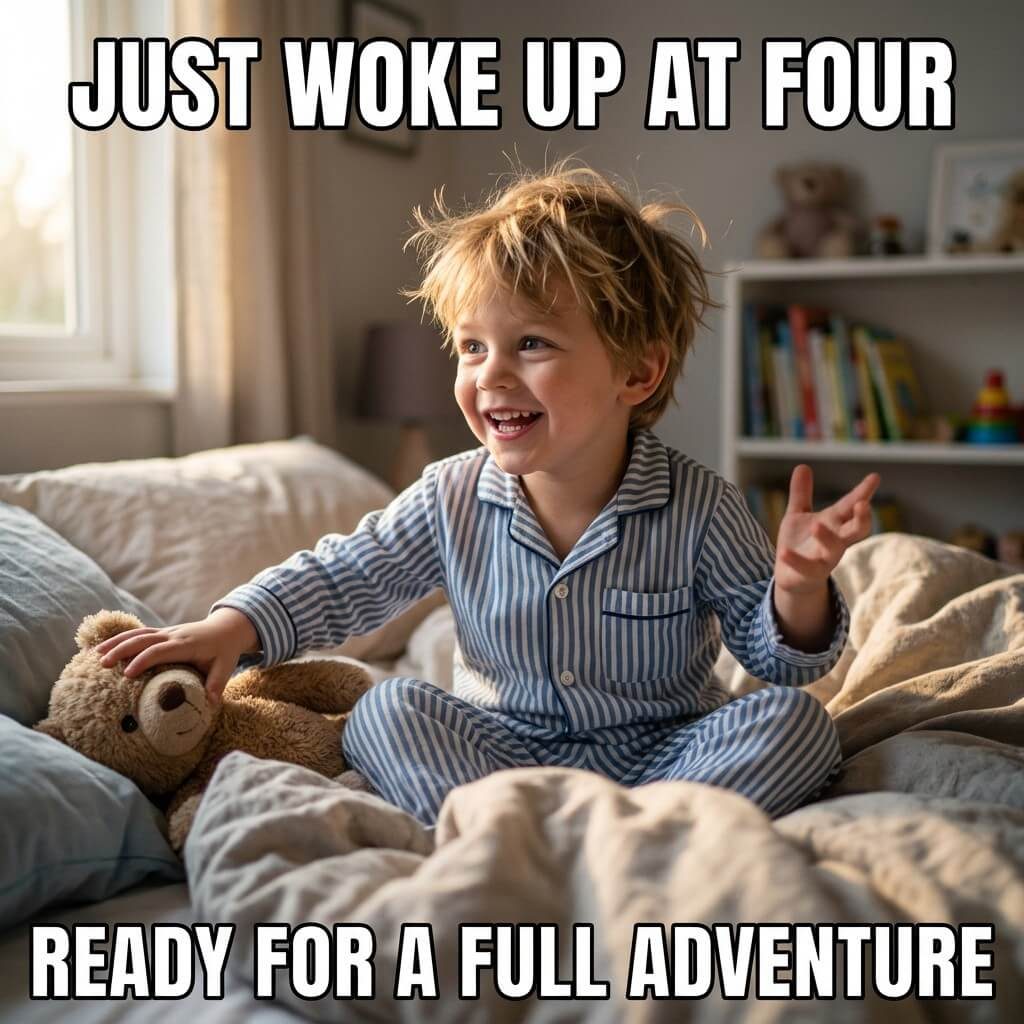 Sunrise Adventure Alarm Meme