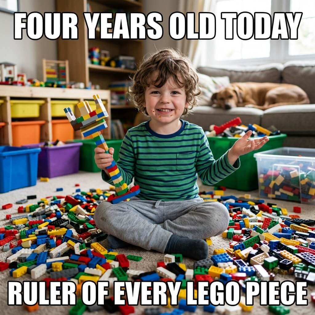 LEGO Landlord Meme