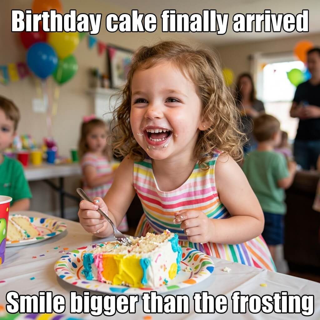 Cake Reveal Reaction Meme