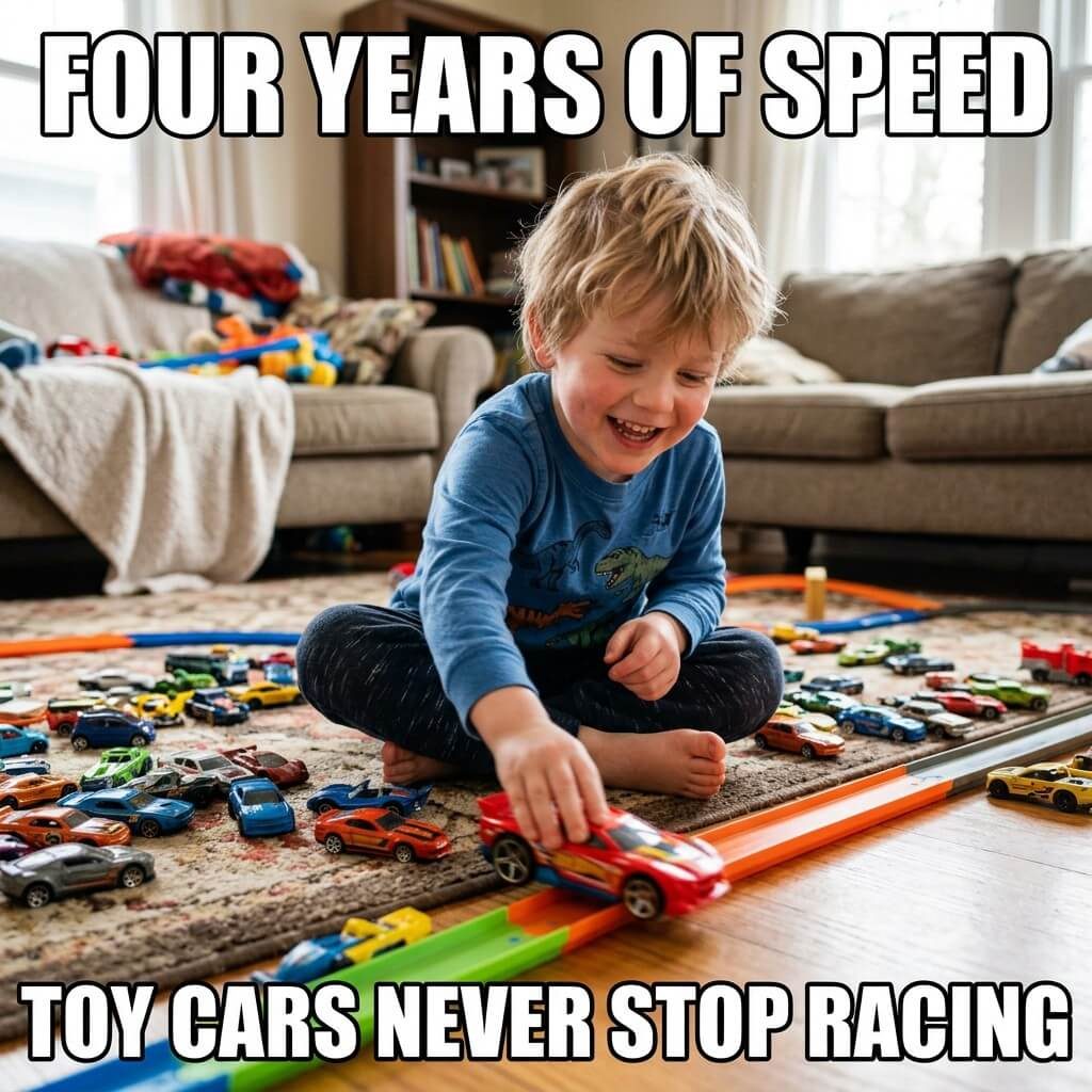 Hallway Racetrack Crew Meme
