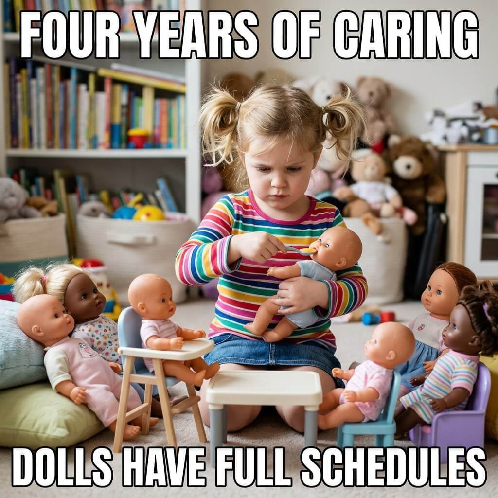 Doll Daycare Director Meme