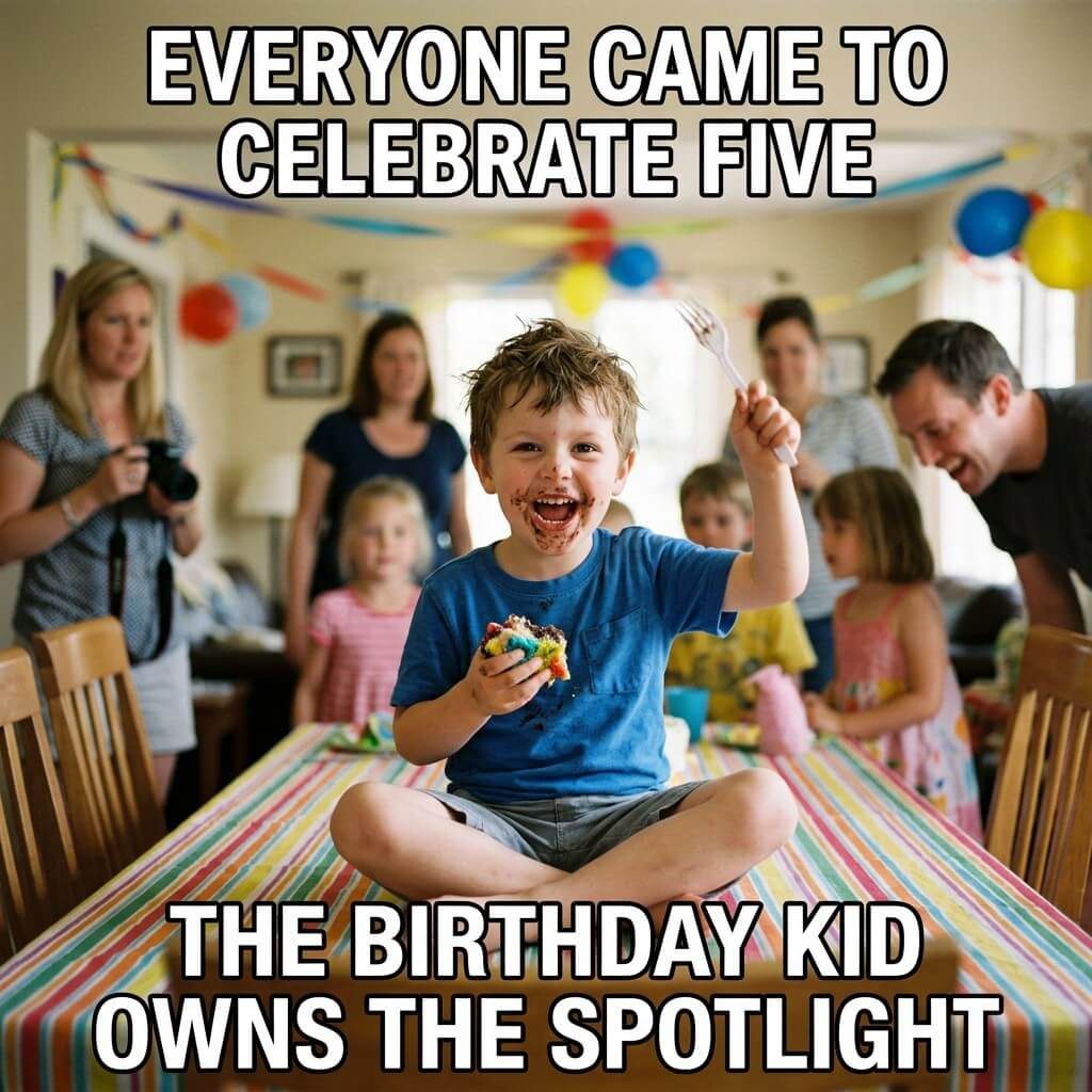 Whole Family Showed Up Meme