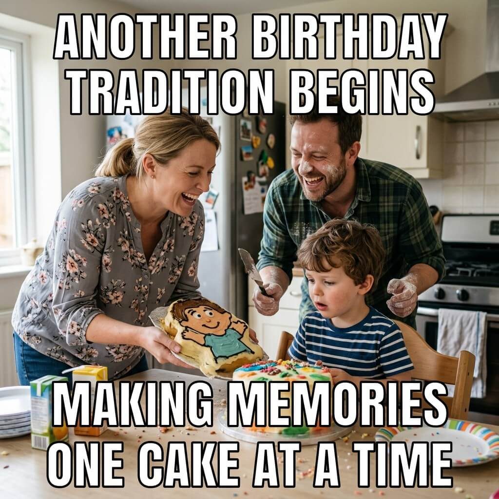 Same Cake Every Year Meme