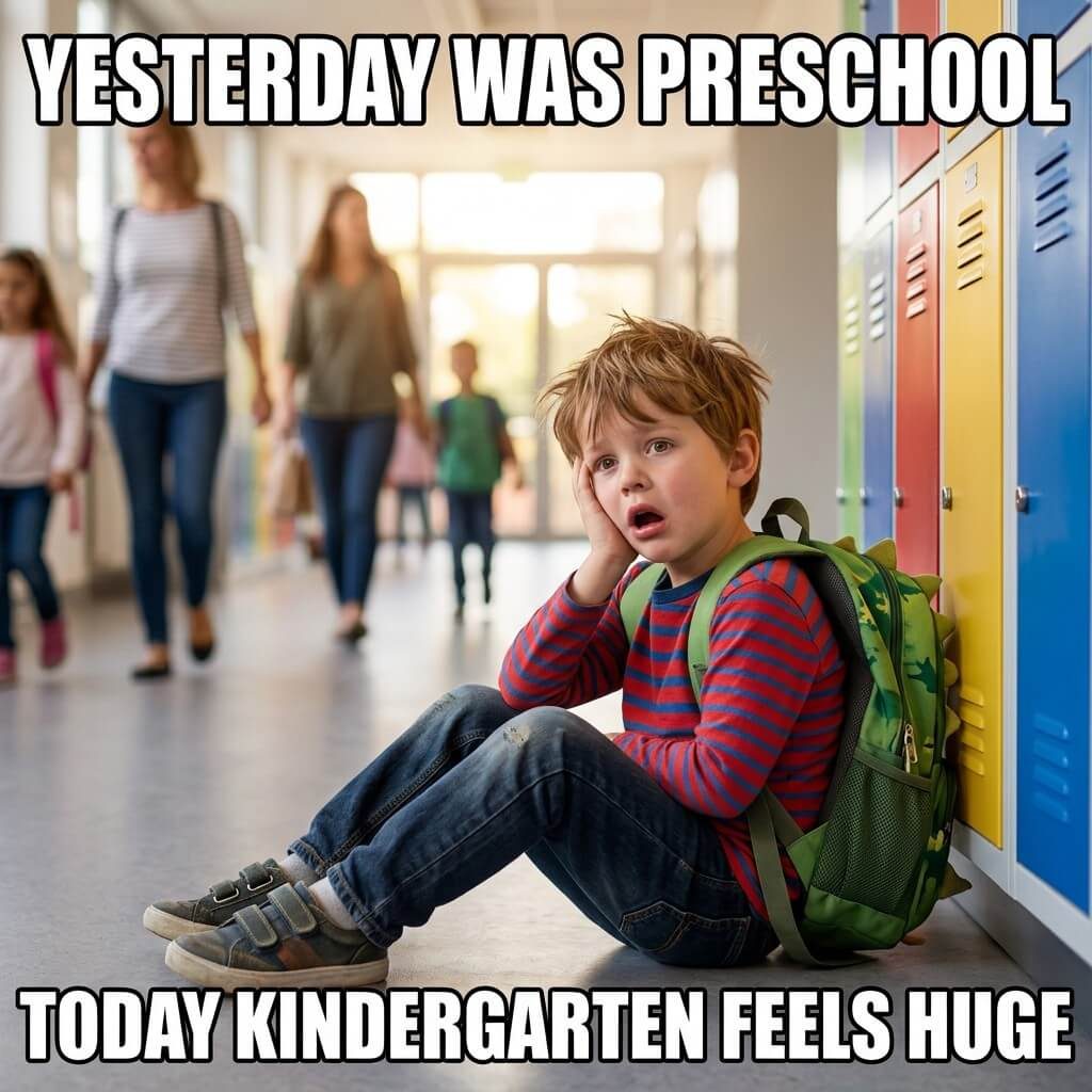 Preschool To Big School Meme