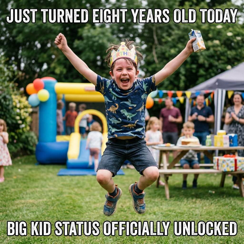 Big Kid Status Meme