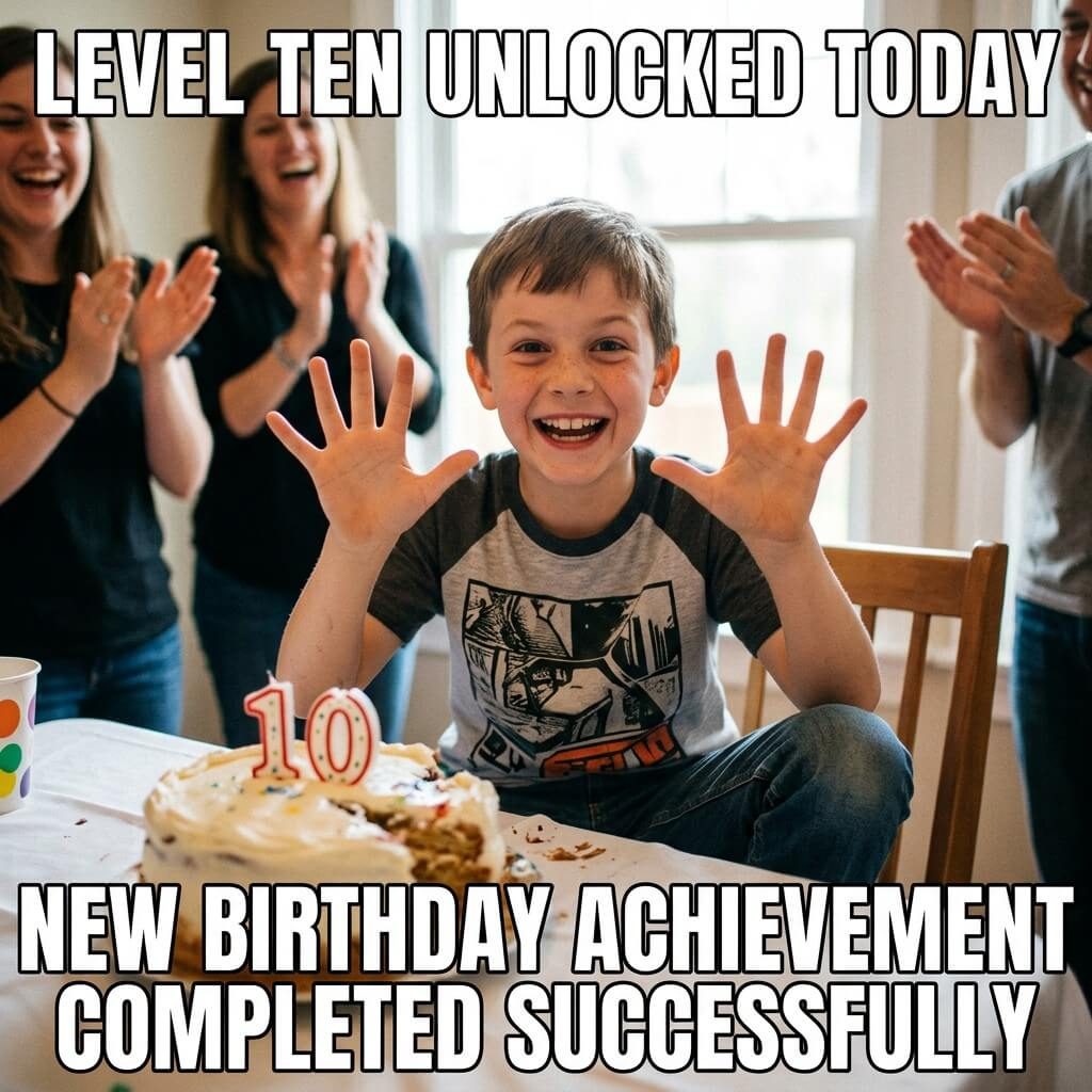Level Ten Unlocked Meme