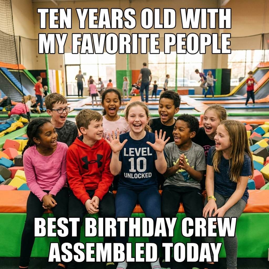 Birthday Crew Roll Call Meme