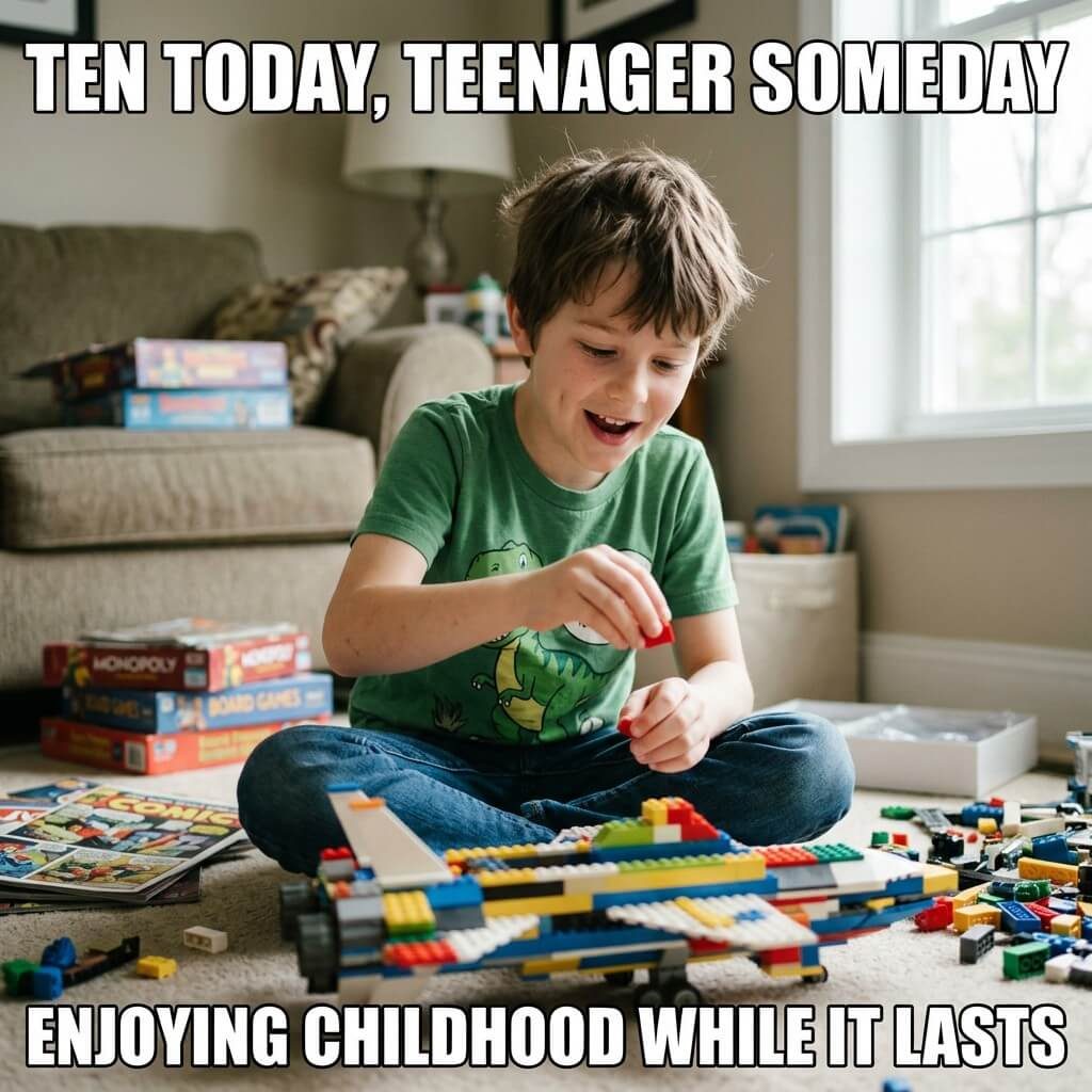 Countdown To Teenager Meme