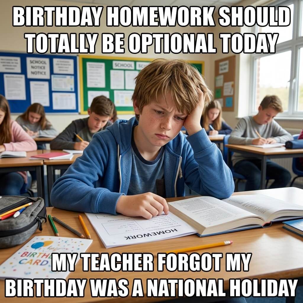 Homework Amnesty Request Meme