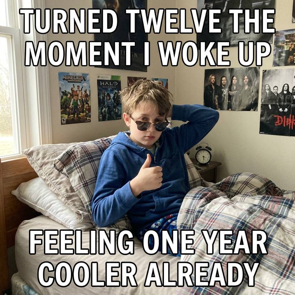 Woke Up Older Meme