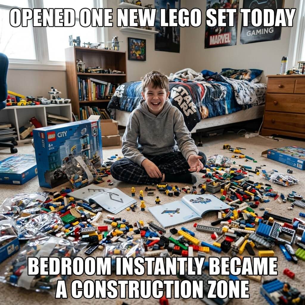 Brick Explosion Aftermath Meme