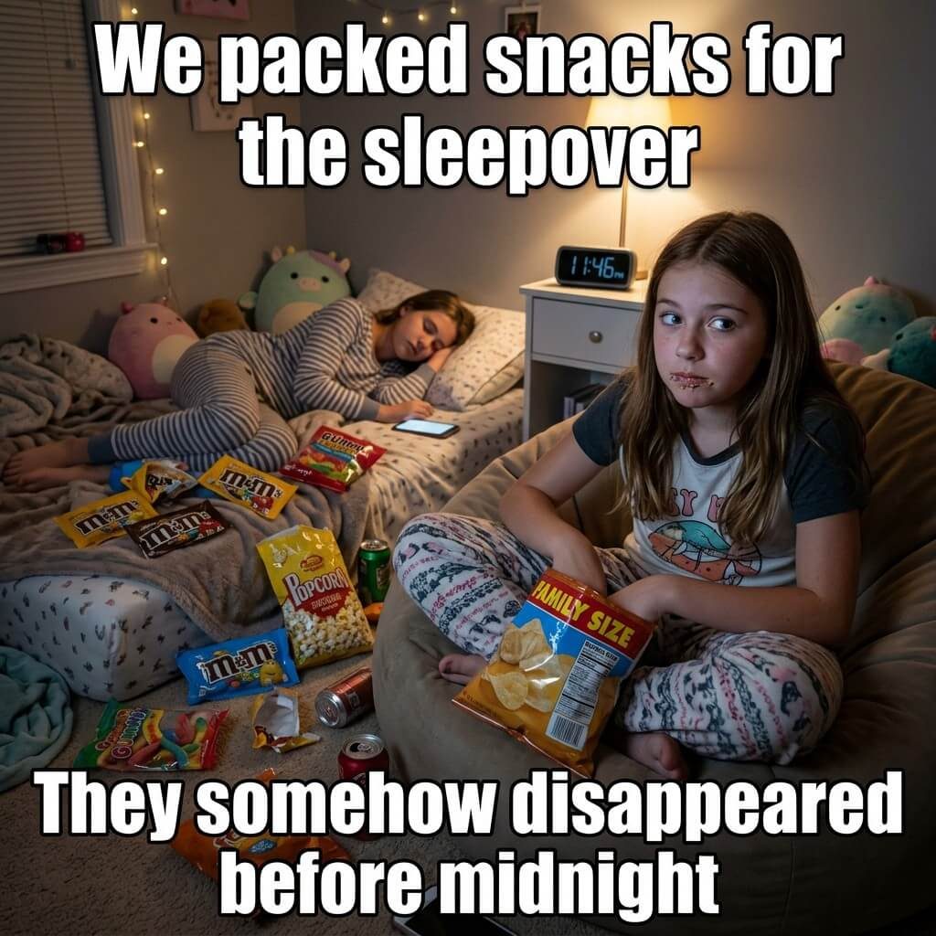 Midnight Snack Disappearance Meme