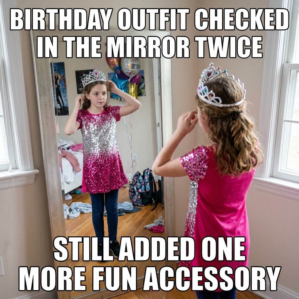 One More Accessory Meme