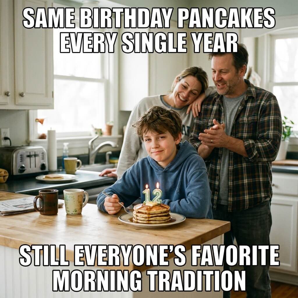 Same Pancakes Every Year Meme