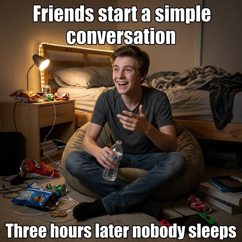 Midnight Group Chat Meme