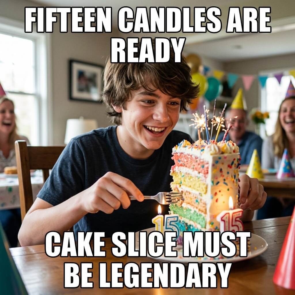 Legendary Cake Slice Meme