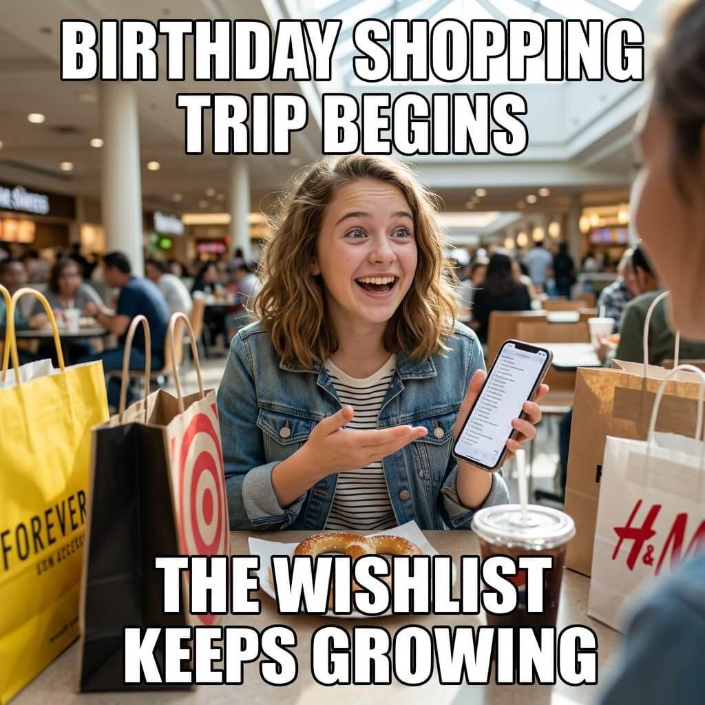 Endless Wishlist Meme