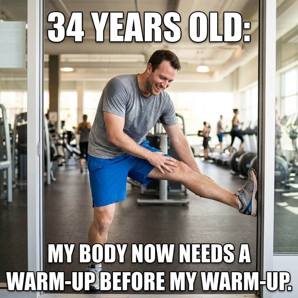 Warm-Up Before the Warm-Up Meme