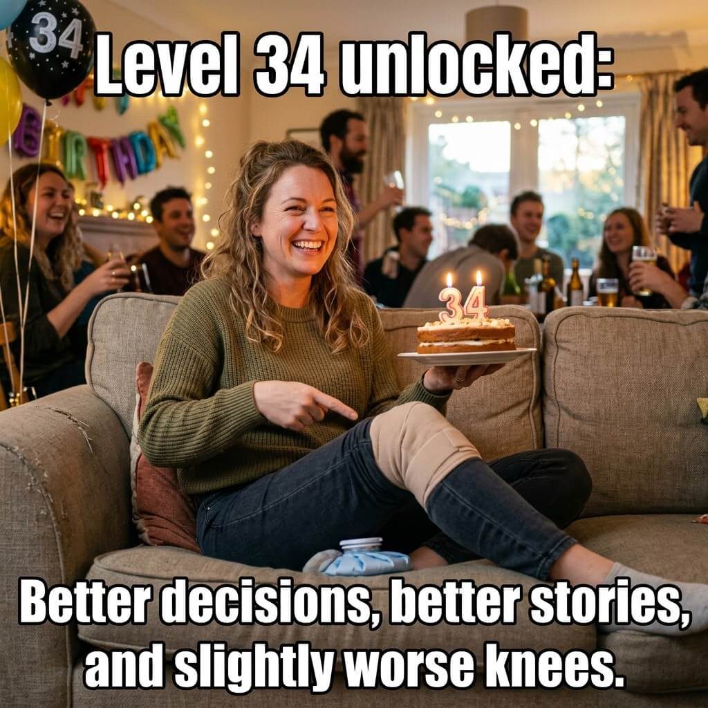 Level 34 Unlocked Meme
