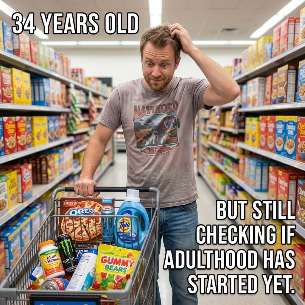 Adulthood Still Loading Meme