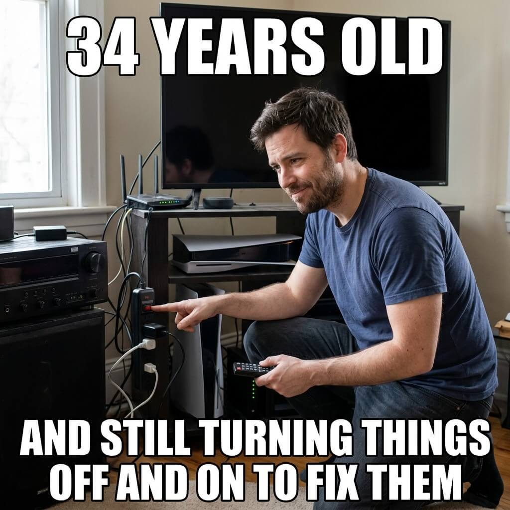 Turn It Off and On Meme