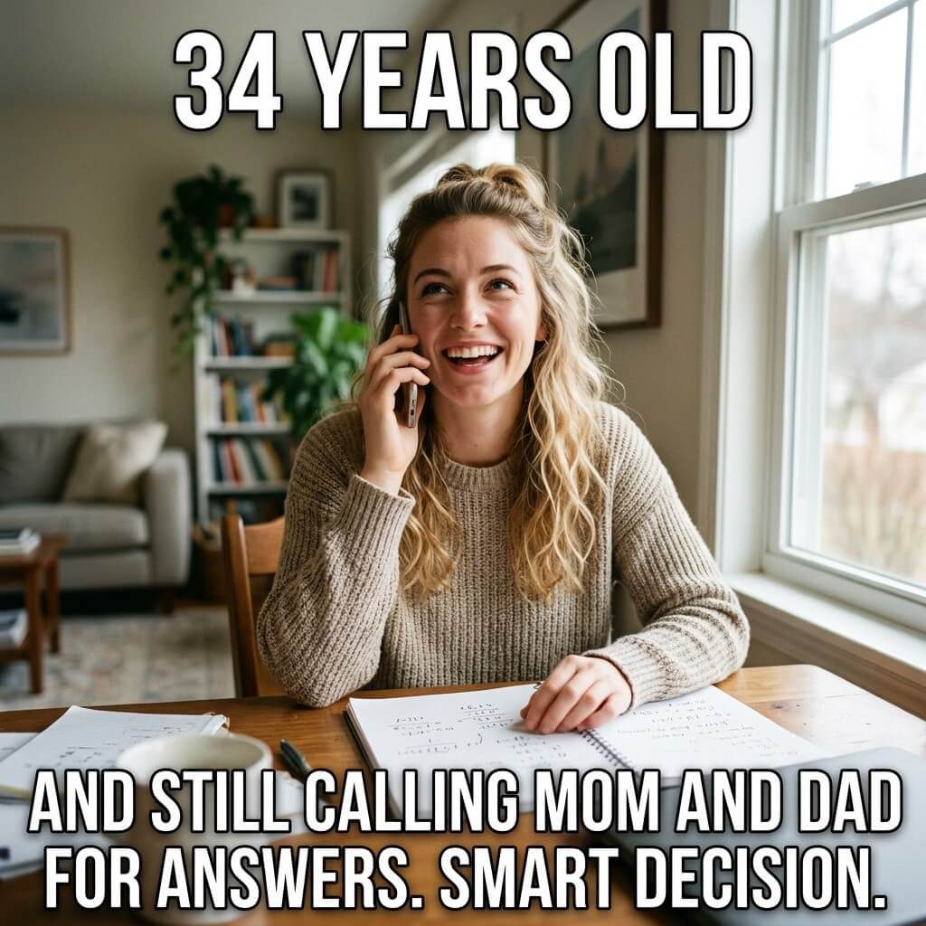Calling Mom and Dad Meme