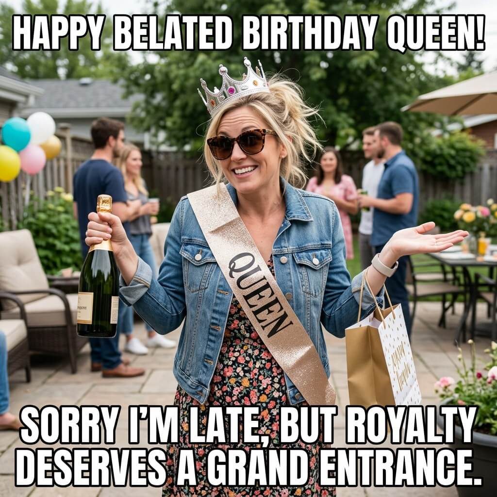 Grand Entrance Royalty Meme