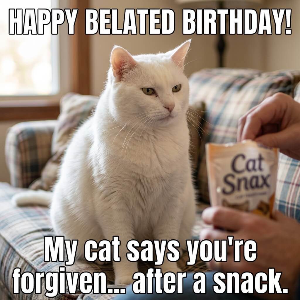 Snack Based Forgiveness Meme
