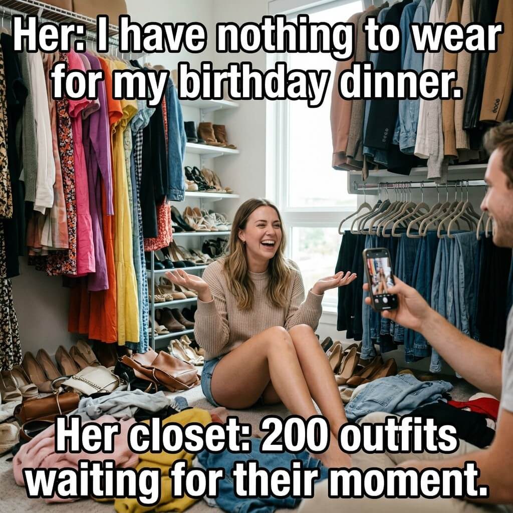 Closet Full of Nothing Meme