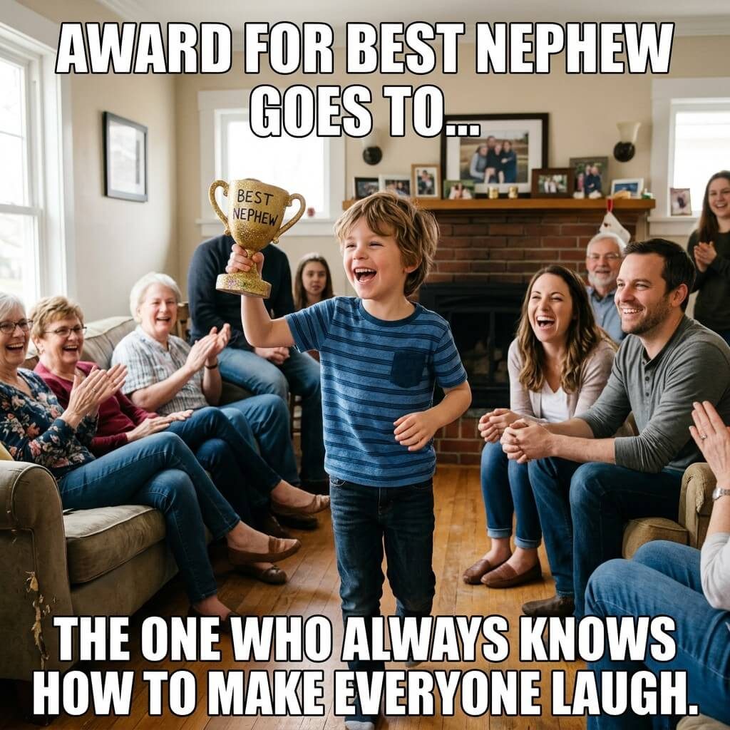 Best Nephew Trophy Meme
