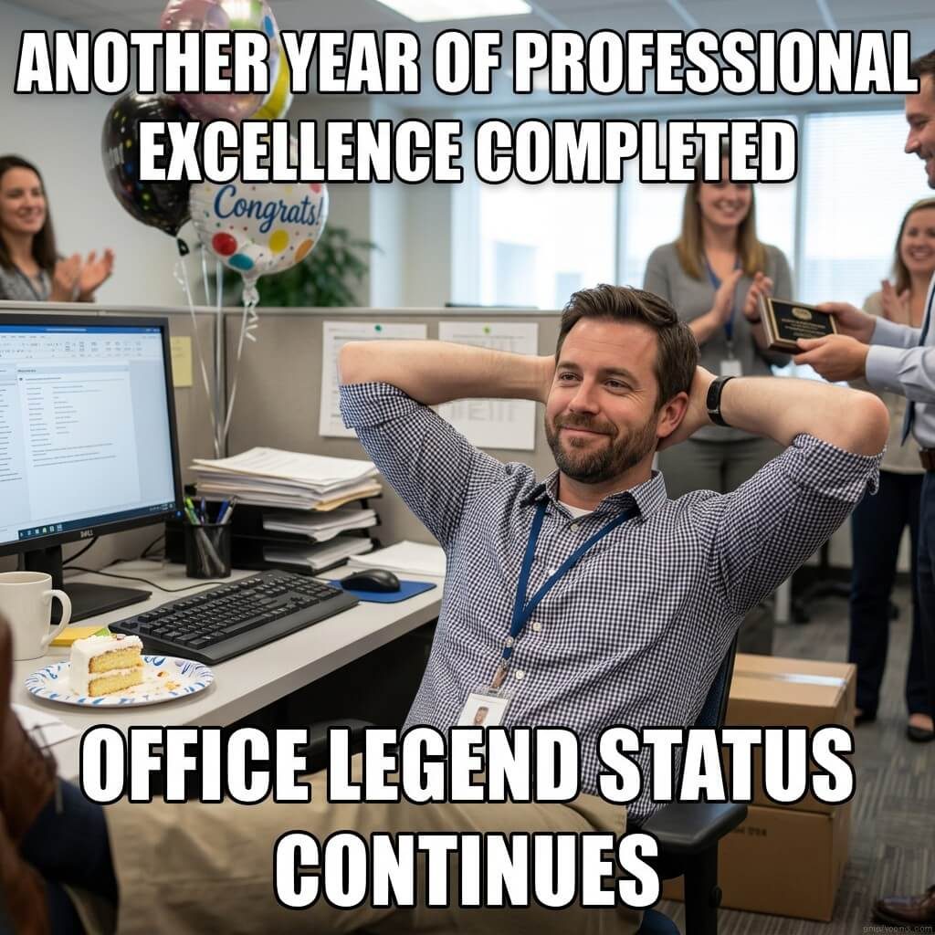 Office Legend Status Meme
