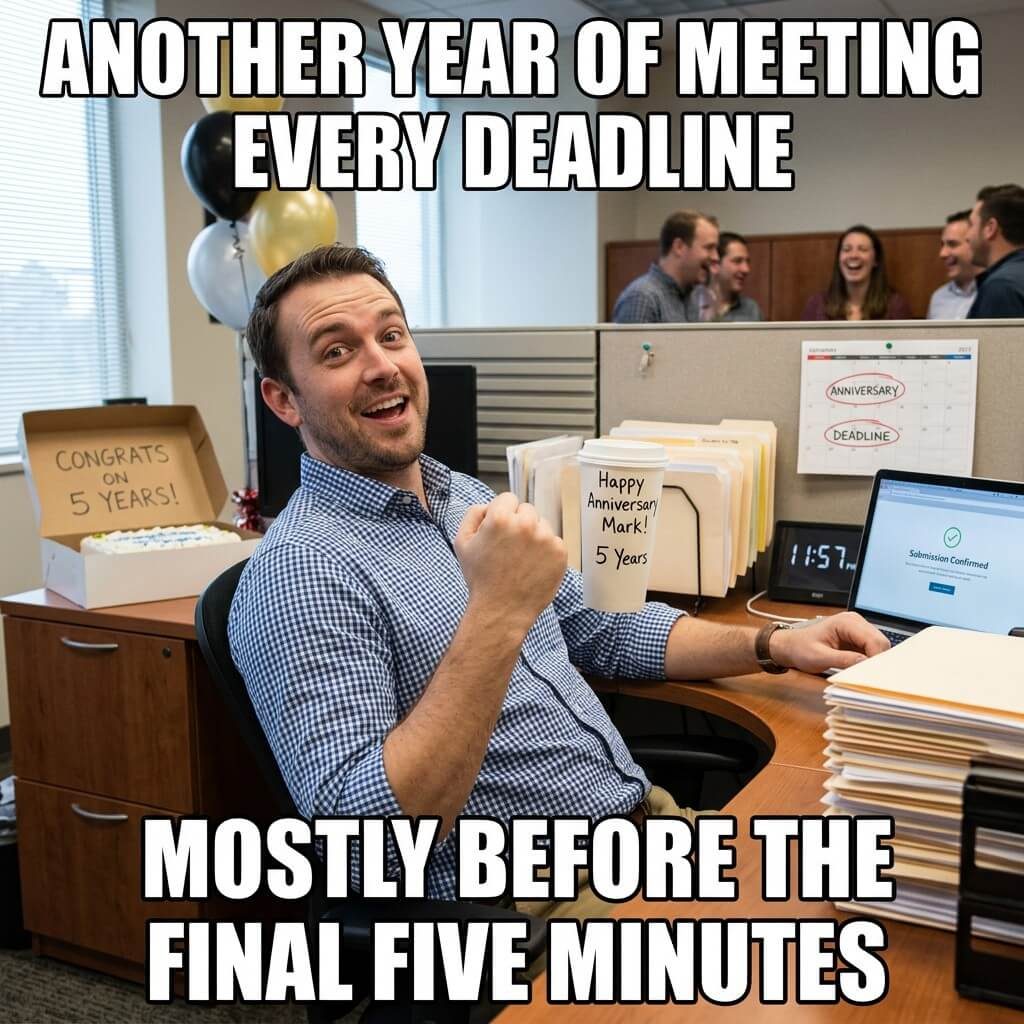 Last Five Minutes Meme