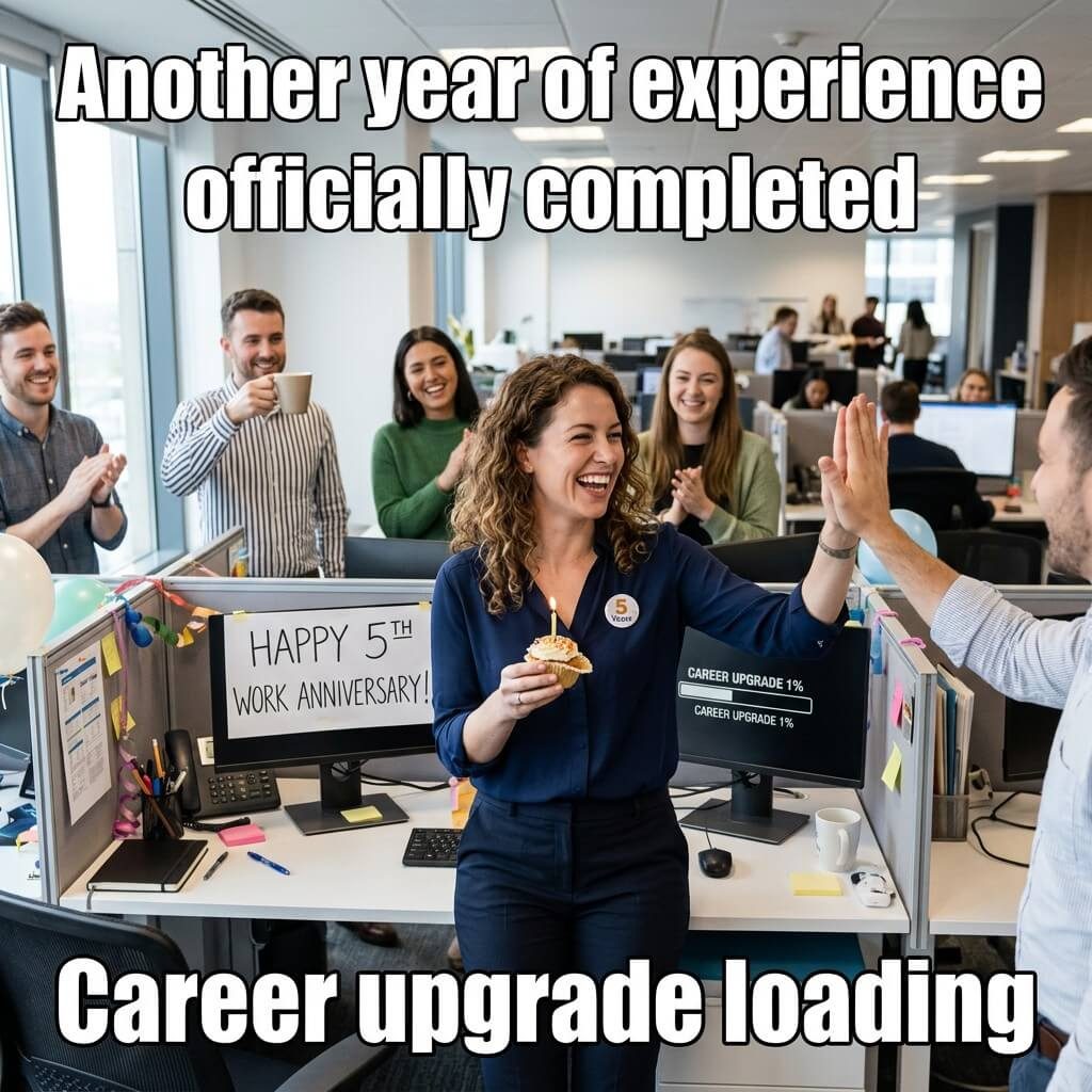 Career Upgrade Loading Meme