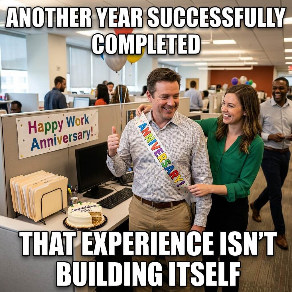 Experience Building Itself Meme